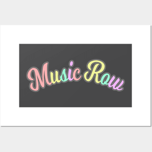 Music Row Posters and Art